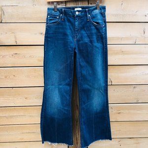 MOTHER JEANS The Mellow Drama in Stardust Wide-Leg